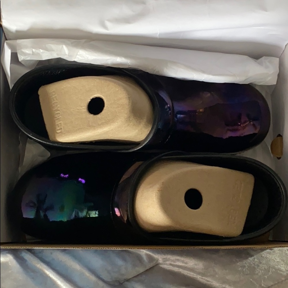 Dansko clogs petrol